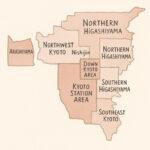 kyoto gezilecek yerler harita