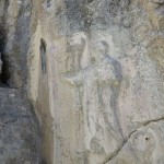 yazılı kaya tapınağı çorum 3