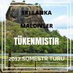 SÖMESTR TURU SRI LANKA MALDIVLER