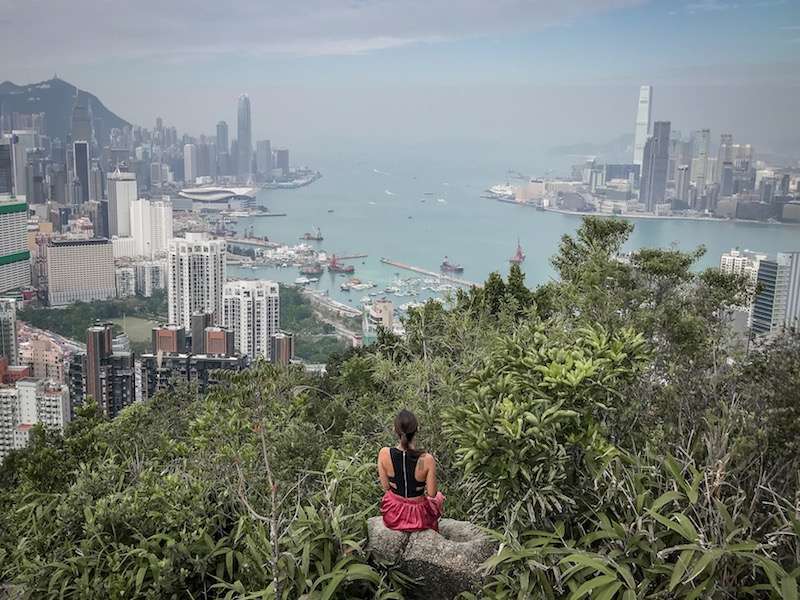 hong kong manzara noktası