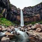 izlanda svartifoss selalesi