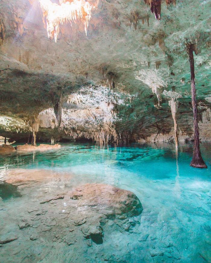 Meksika cenote tak be ha