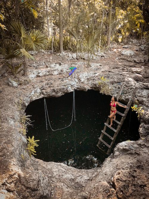 tulum cenote calavera