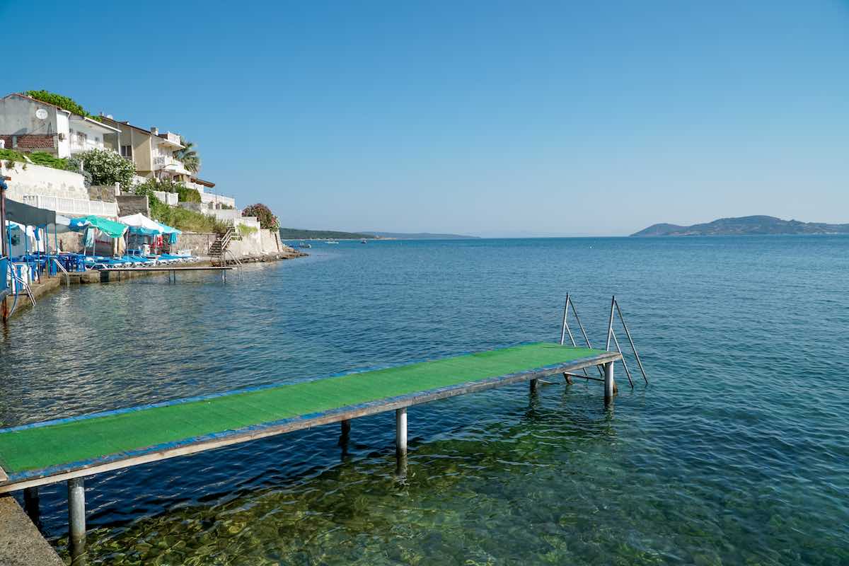 çeşmealti mavi plaj urla