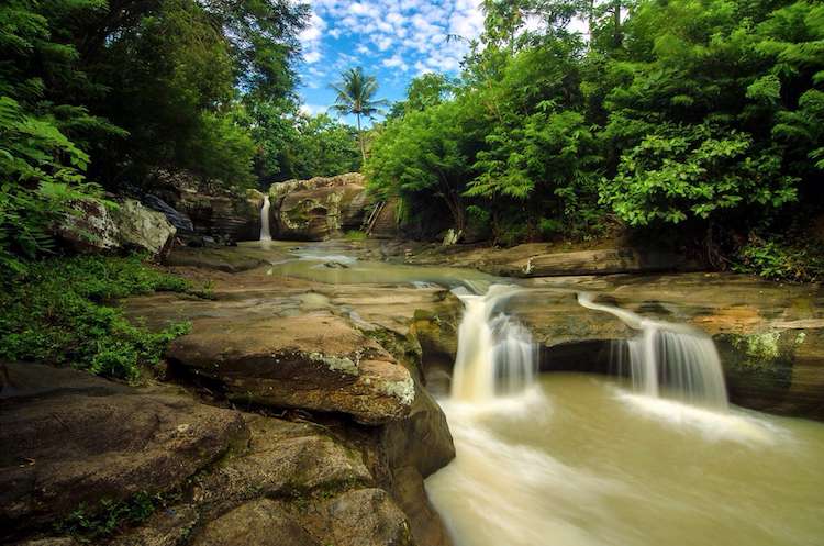 Luweng Sampang waterfall