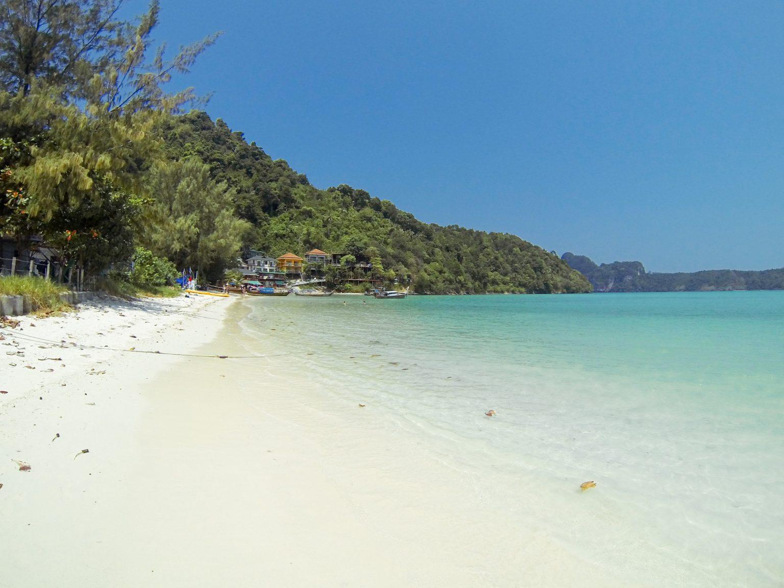 best beaches in phi phi