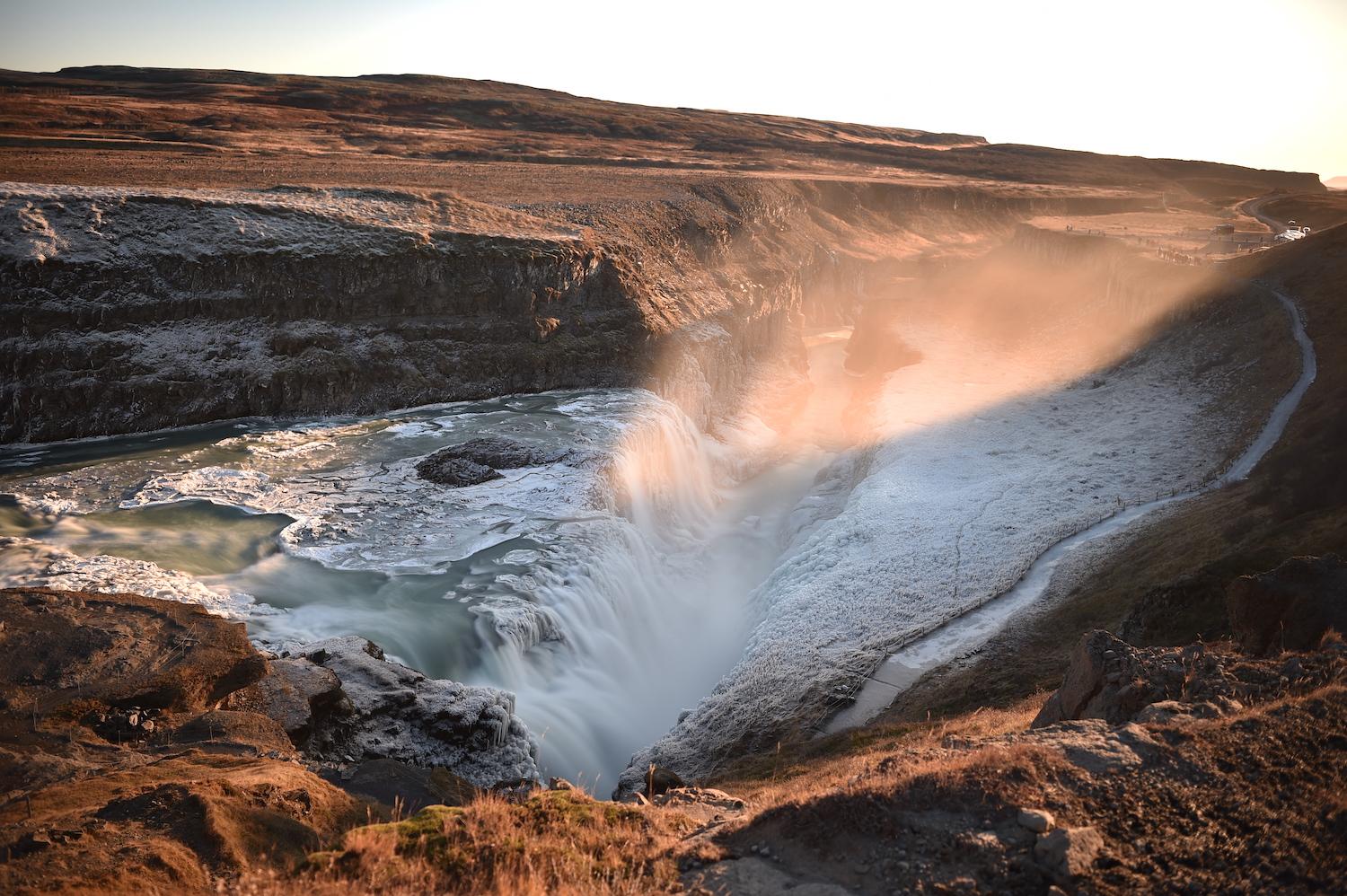 Gullfoss Şelalesi